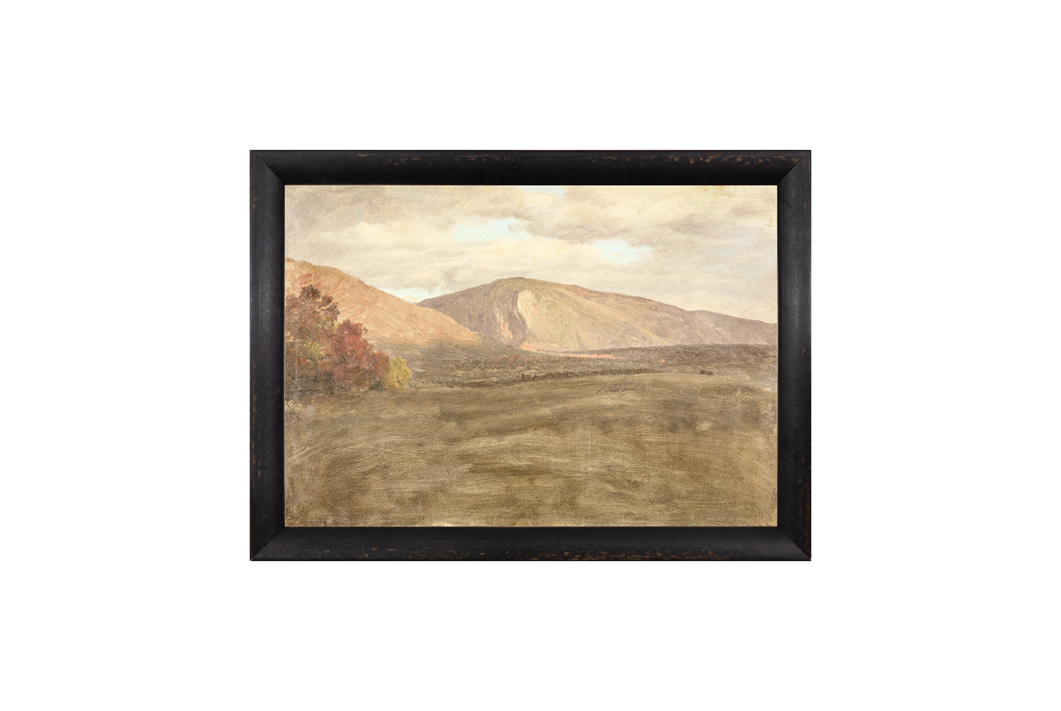 Hudson River School – Mt. Katahdin C. 1870 — nature and landscape fine art print shown from another angle