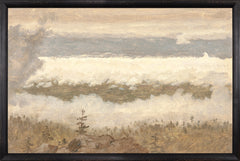 36,20 × 53,98 cm – Toile sur panneau, Cadre noir