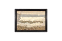 20,95 × 28,57 cm – Toile entoilée, cadre noir