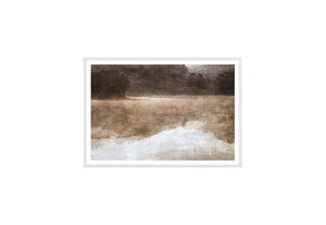 Misty Reflection II — nature and landscape fine art print shown from another angle