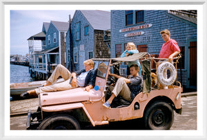 Toni Frissell Nantucket C 1957 framed art print