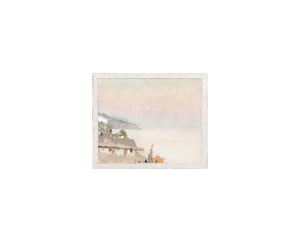 Raw Canvas Series – Moonlit — nature and landscape fine art print shown from another angle