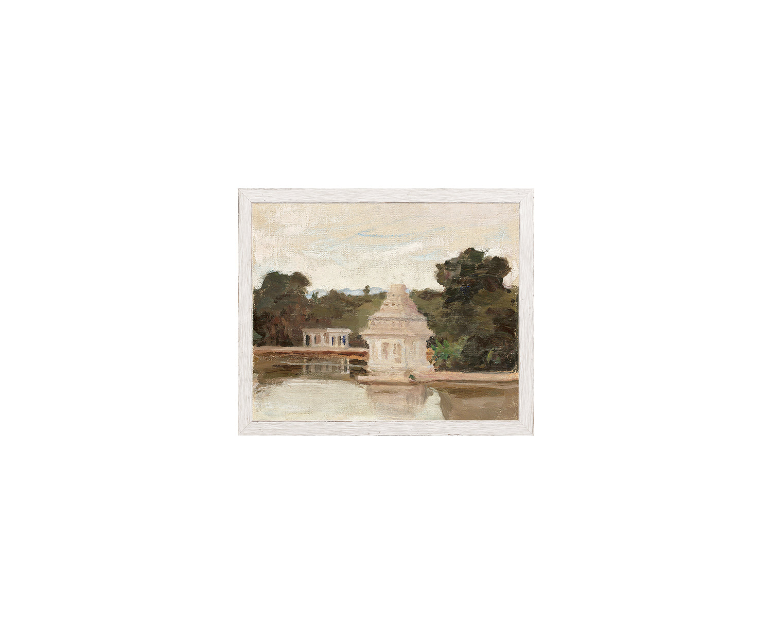 Raw Canvas Series – Temple — architecture and travel fine art print shown from another angle