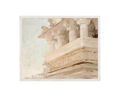 53,34 × 43,18 cm – Huile sur carton entoilé