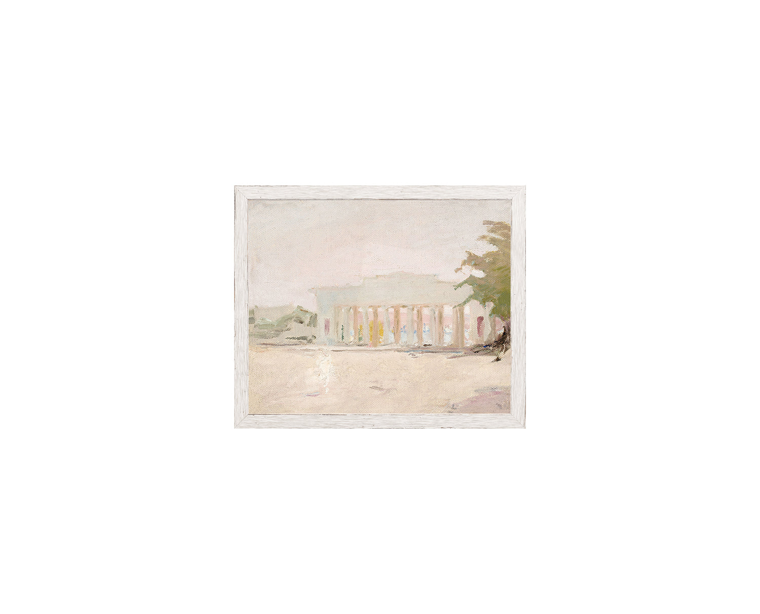 Raw Canvas Series – Ruins — architecture and travel fine art print shown from another angle