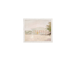 Raw Canvas Series – Ruins — architecture and travel fine art print shown from another angle