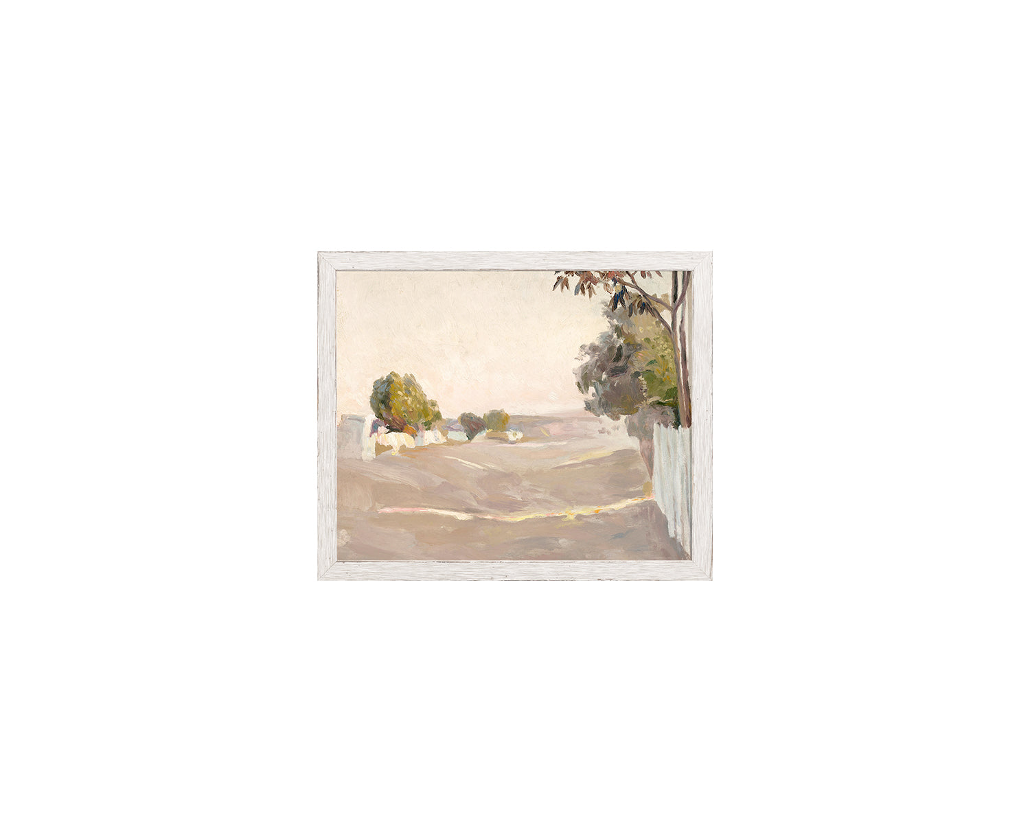 Raw Canvas Series – Eastern View — nature and landscape fine art print shown from another angle