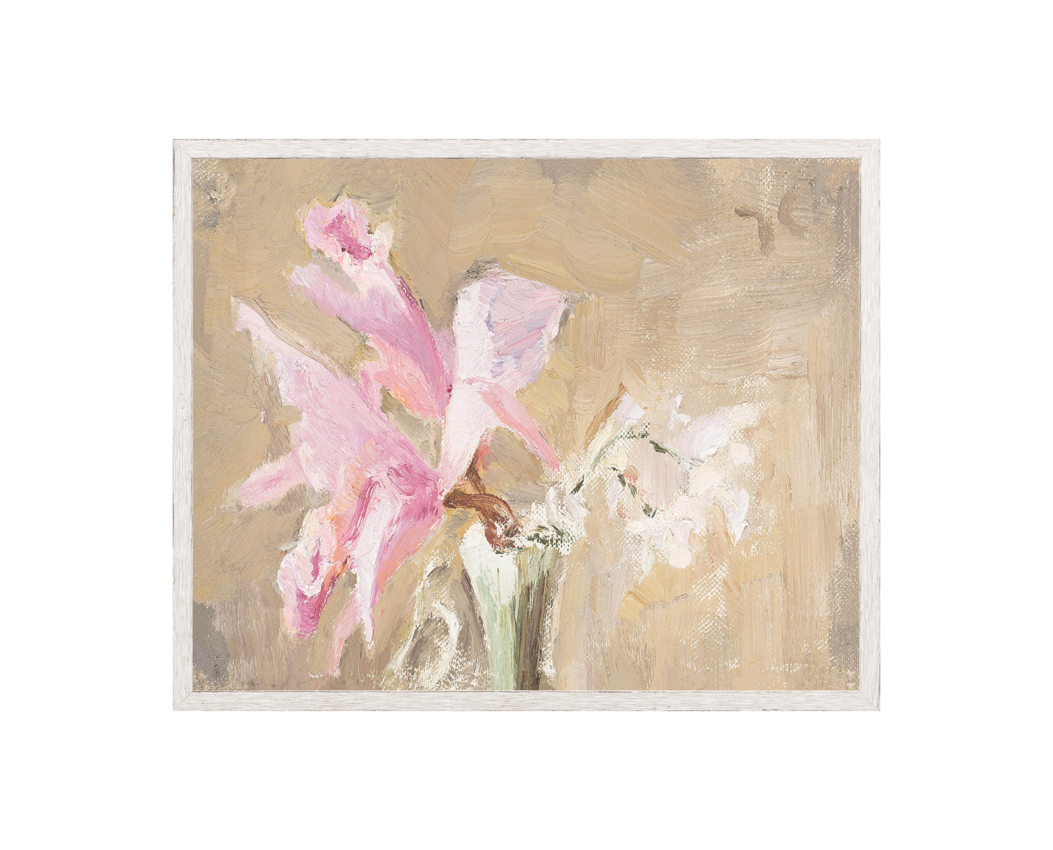Raw Canvas Series – Orchid — nature and landscape fine art print in cool tones at Laurie Yapp Home