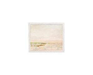 Raw Canvas Series – Desert View — nature and landscape fine art print shown from another angle