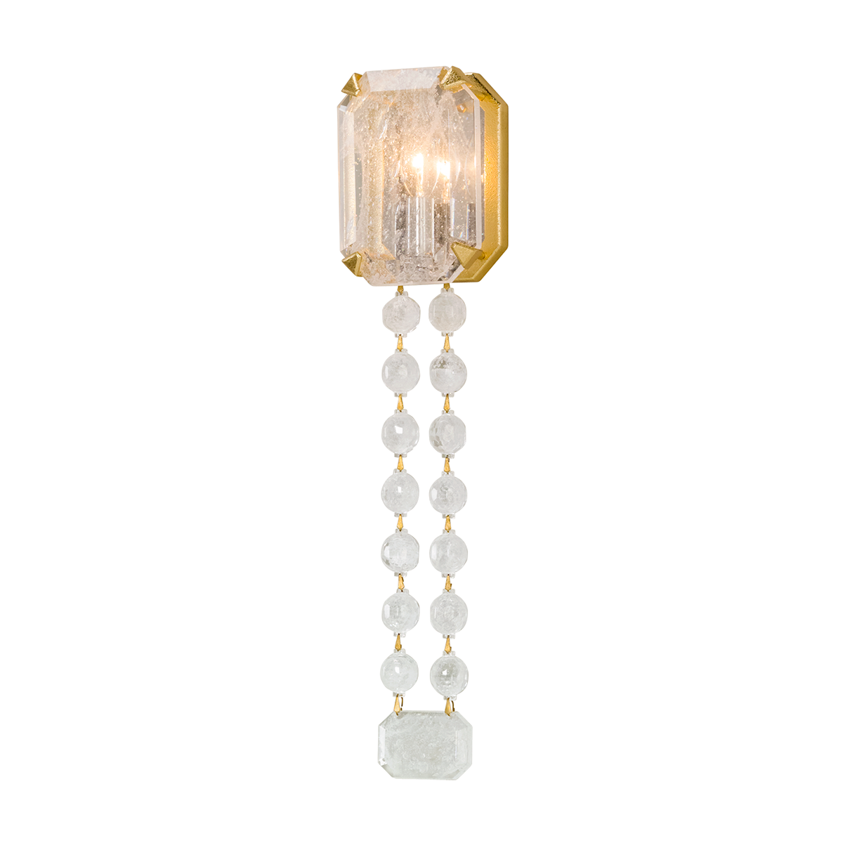 Alibi Wall Sconce — a Corbett wall sconce for bathrooms, hallways, and living rooms at Laurie Yapp Home.