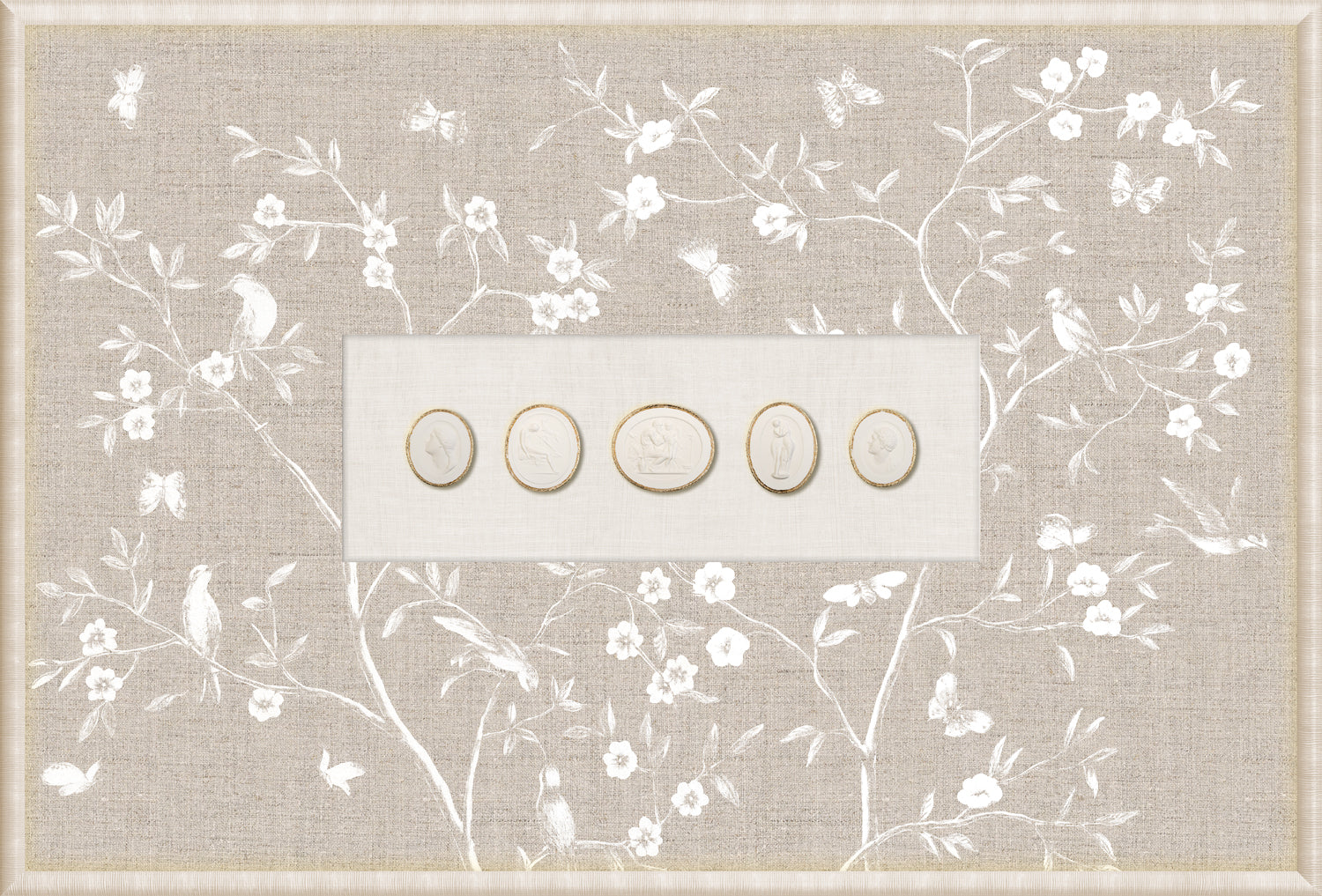 Grand Tour Intaglio Linen Sanctuary III