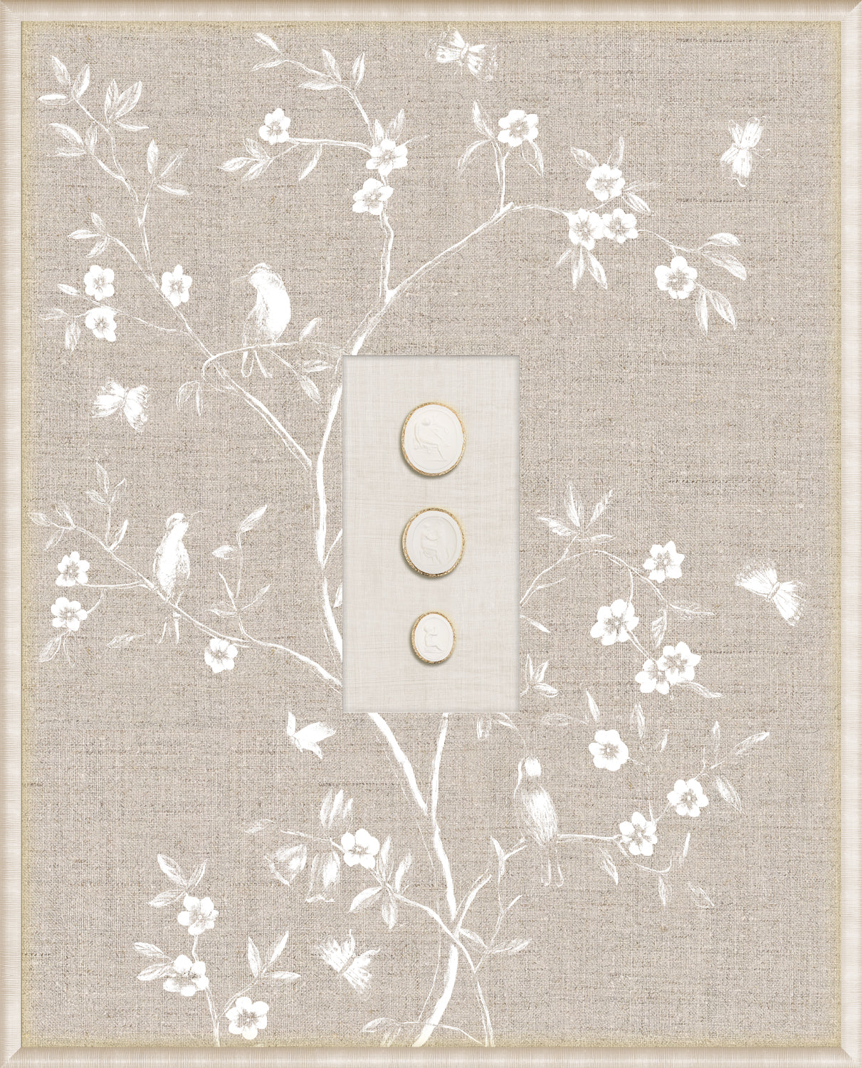 Grand Tour Intaglio Linen Sanctuary I