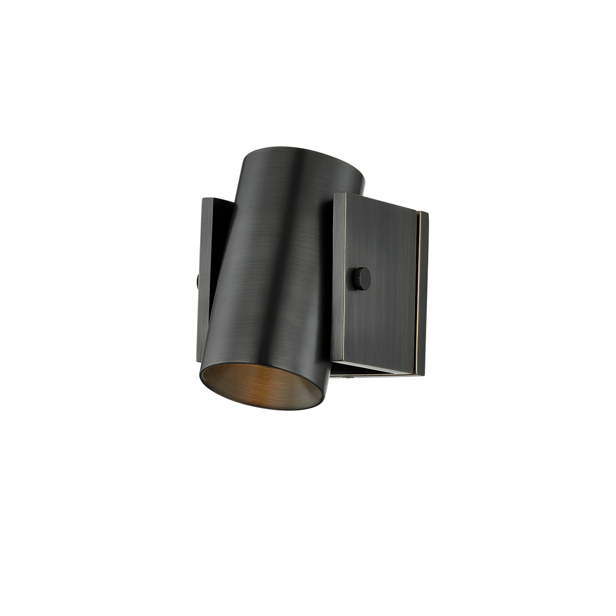 Nowra Wall Sconce in Aged Brass — a Hudson Valley wall sconce for bathrooms, hallways, and living rooms at Laurie Yapp Home.