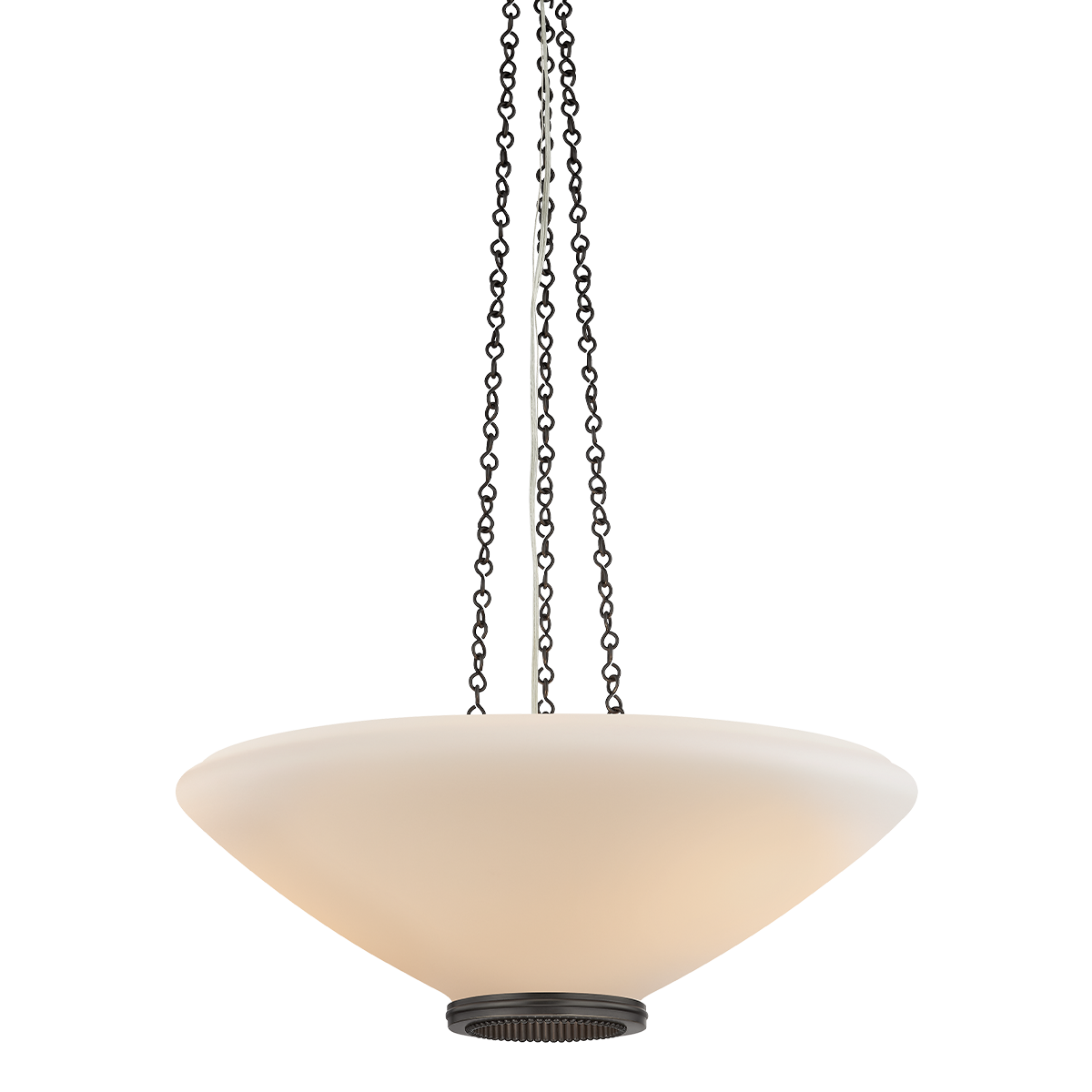 Awosting Pendant 22" in aged brass — a Hudson Valley pendant for kitchens, entries, and dining rooms at Laurie Yapp Home.