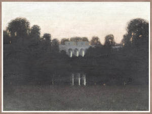 Summer Evening C. 1891 — nature and landscape fine art print shown from another angle