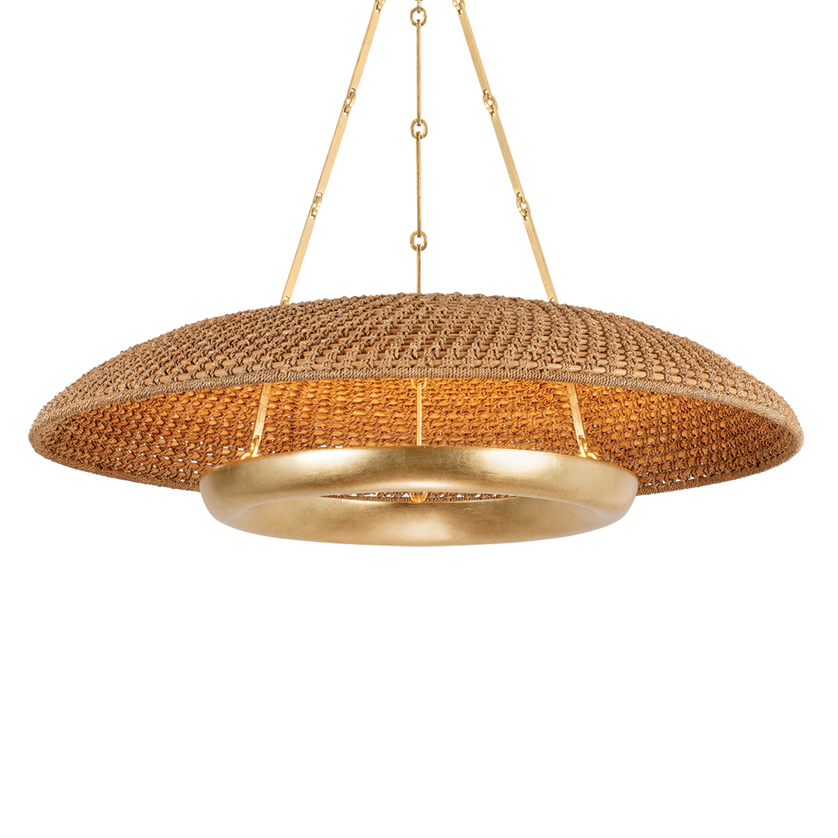 Oaklyn Chandelier 36" — a Hudson Valley chandelier for dining rooms, entries, and living rooms at Laurie Yapp Home.