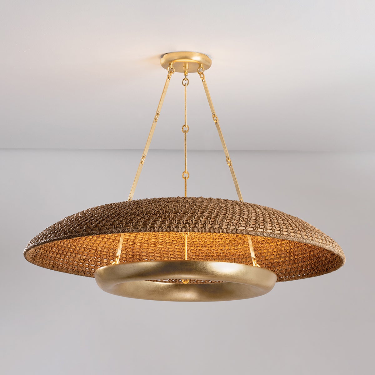 Oaklyn Chandelier 48" — a Hudson Valley chandelier for dining rooms, entries, and living rooms at Laurie Yapp Home.
