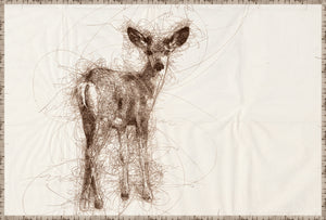 Nature Sketch Fawn I