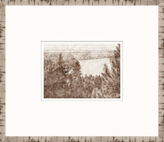 15 × 13 po – Encadré sous verre