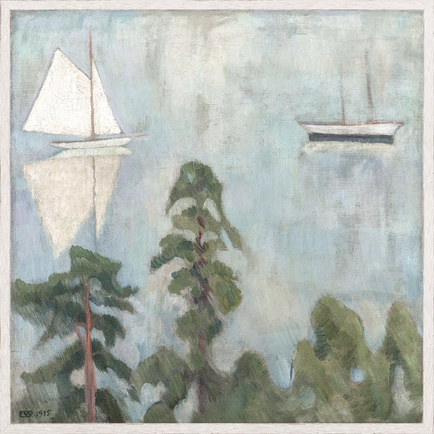Scenic Prospect C. 1915 — fine art print shown from another angle