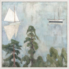63,5 × 63,5 cm – Toile contrecollée sur panneau de bois
