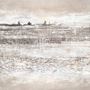 Allusive Memory II — nature and landscape gallery canvas art in neutral tones at Laurie Yapp Home