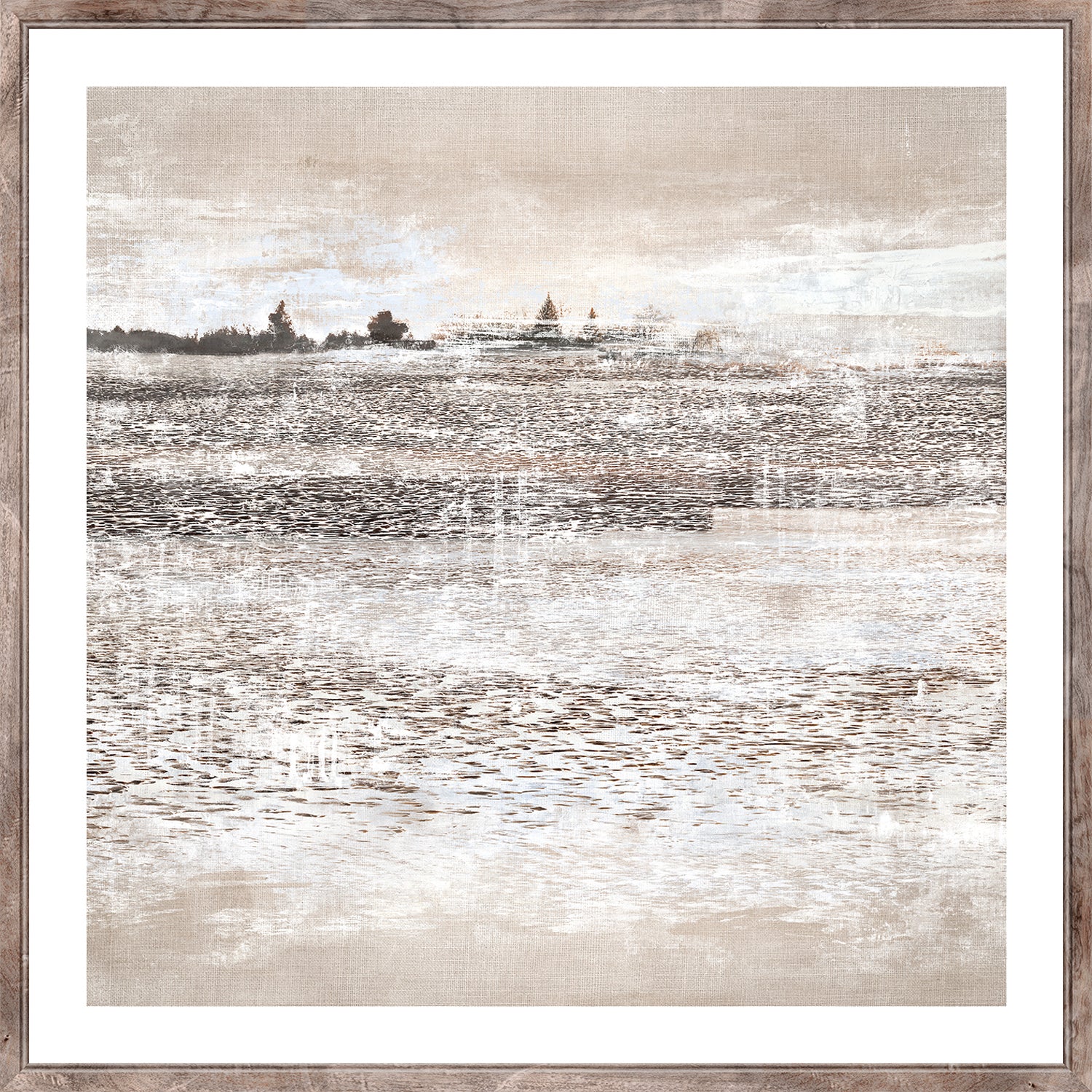 Allusive Memory II — nature and landscape gallery canvas art shown from another angle