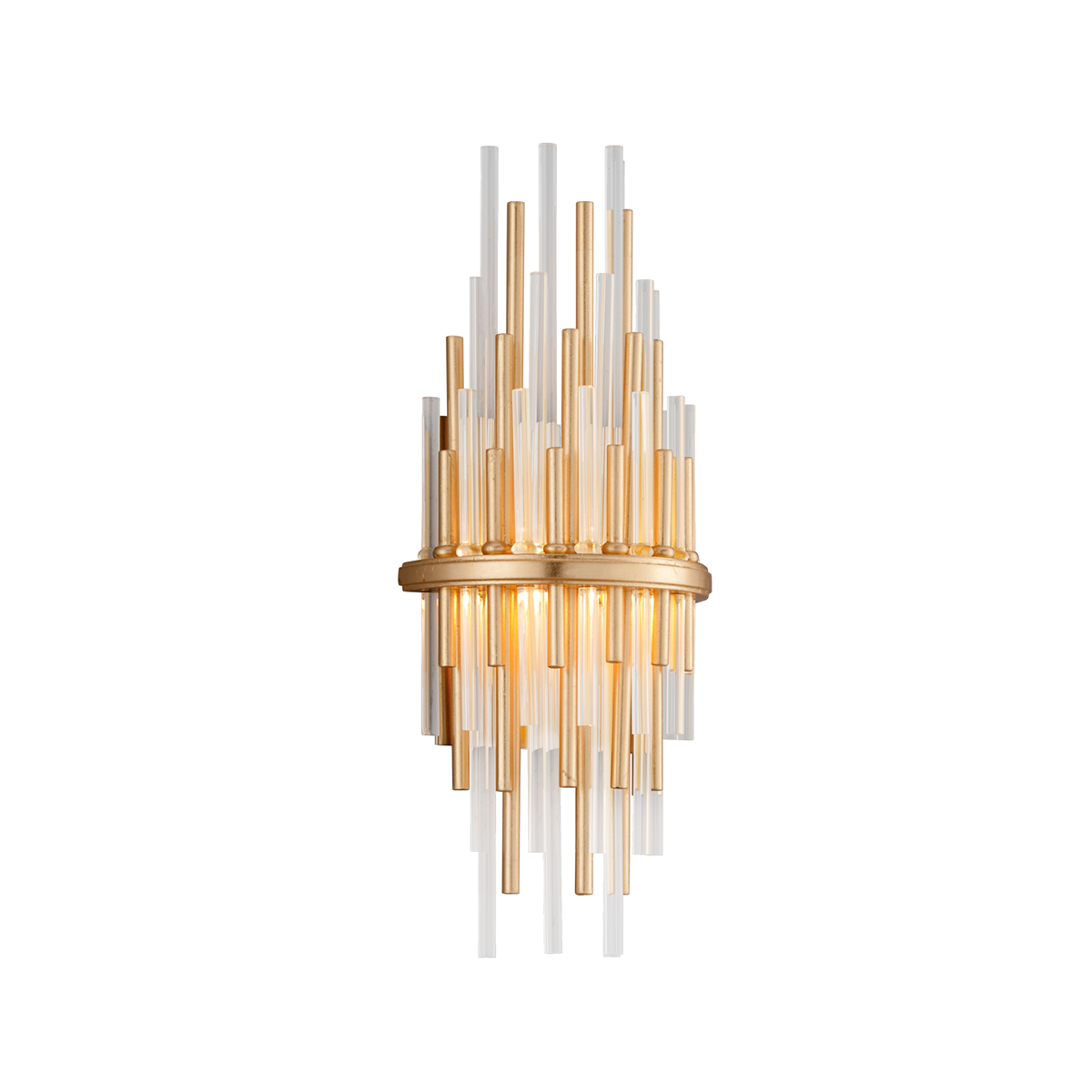 Theory Wall Sconce 7" — a Corbett wall sconce for bathrooms, hallways, and living rooms at Laurie Yapp Home.