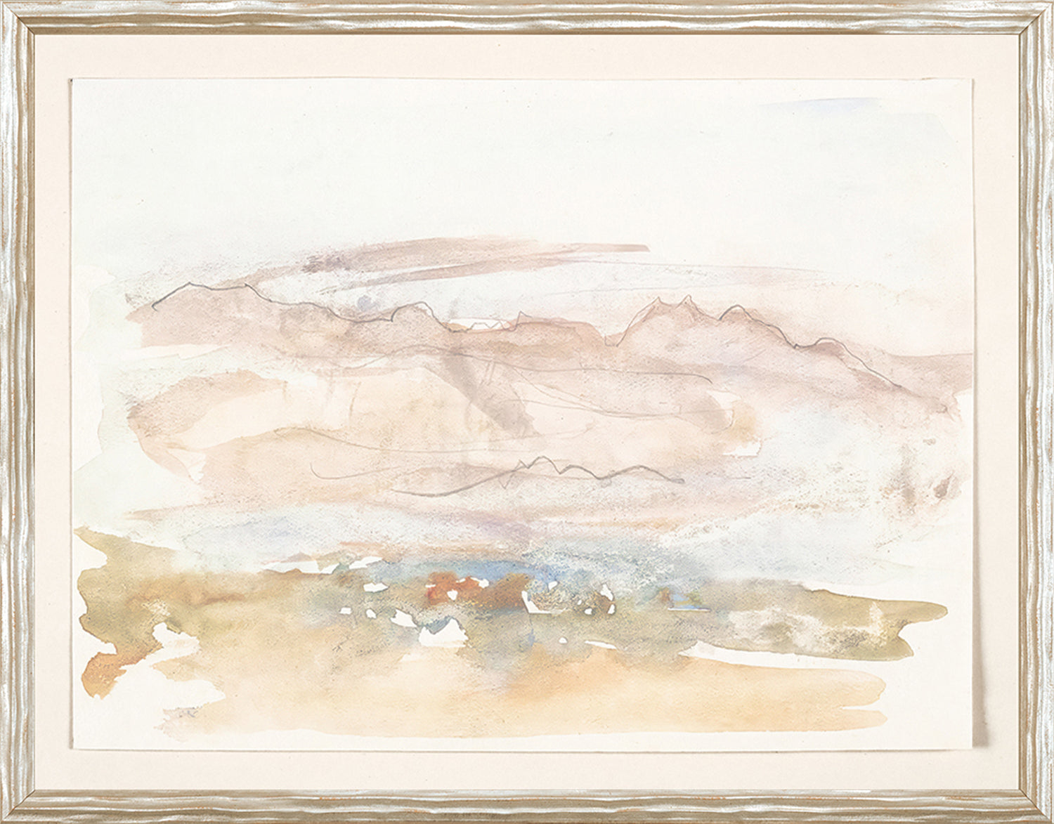 Collection 24 Waterscape Study C 1827 framed art print
