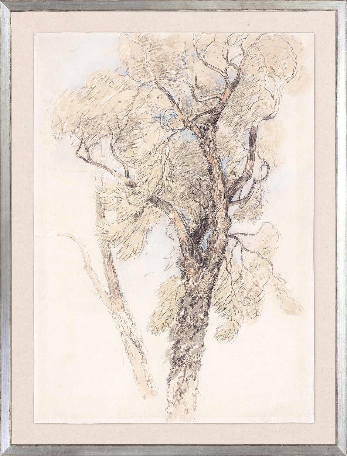 Collection 24 Letter & Tree Study Pair Bundle — still life fine art print shown from another angle