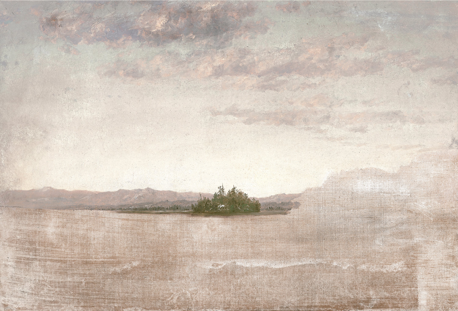 Landscape Sketch, C. 1819 — nature and landscape gallery canvas art in neutral tones at Laurie Yapp Home