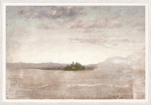 Landscape Sketch, C. 1819 — nature and landscape gallery canvas art shown from another angle