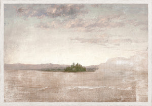 Landscape Sketch, C. 1819 — nature and landscape gallery canvas art shown from another angle