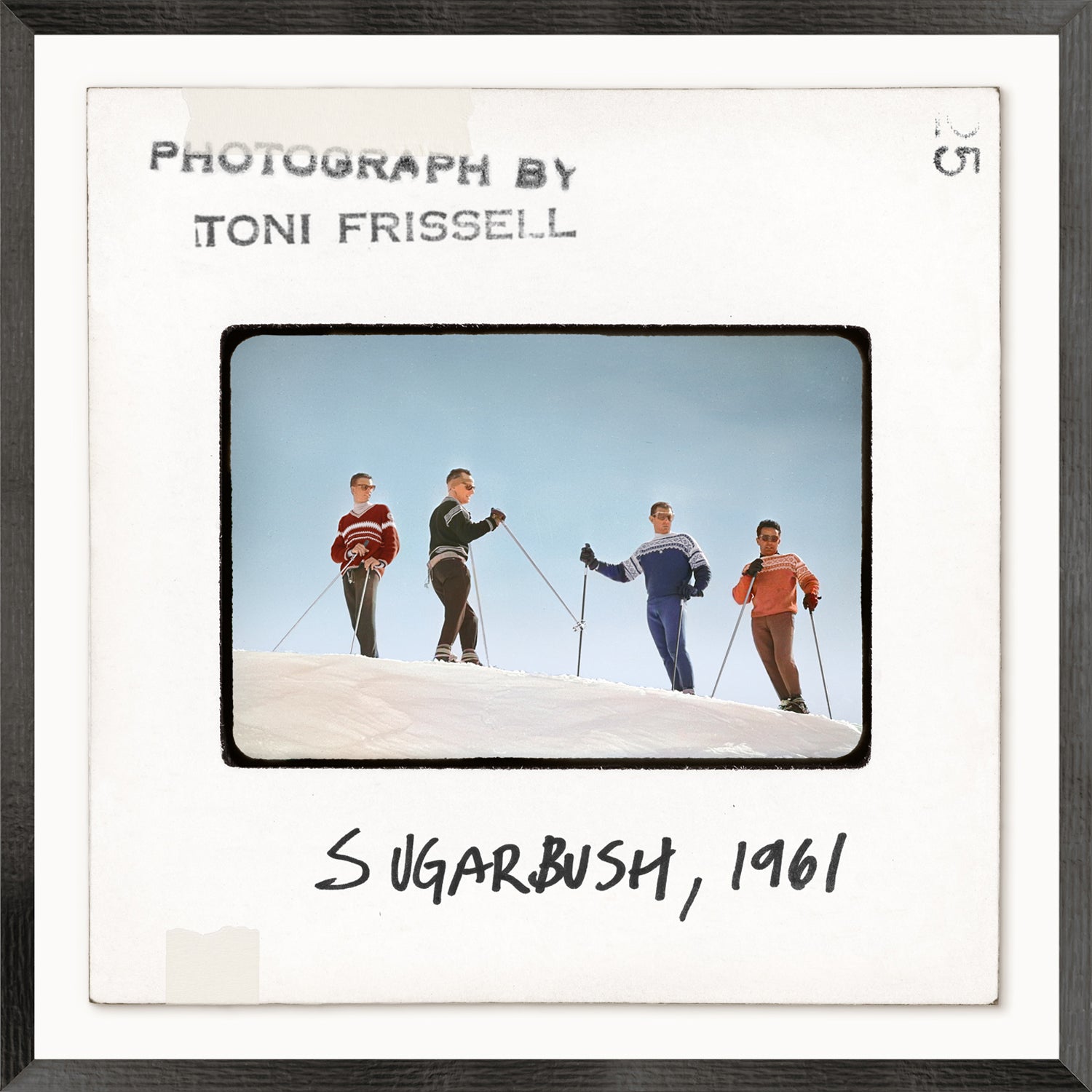Toni Frissell Slides,  Sugarbush, 1961 wall art