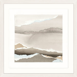 Watercolour Vista Vi framed art print