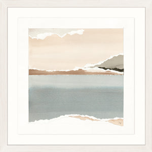 Watercolour Vista Ix framed art print
