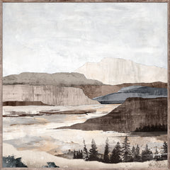 49.5 × 49.5 po – Toile encadrée