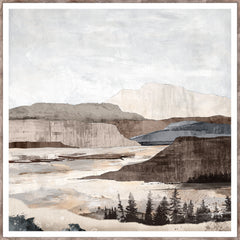 104,14 × 104,14 cm – Encadré sous verre