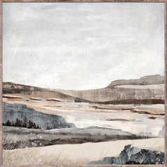 49,5 × 49,5 po – Toile encadrée