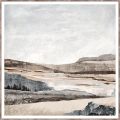 41 × 41 po – Encadré sous verre