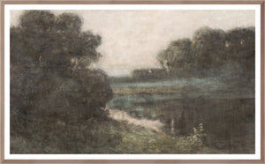 Dundurn Pond C.1891 — nature and landscape fine art print shown from another angle