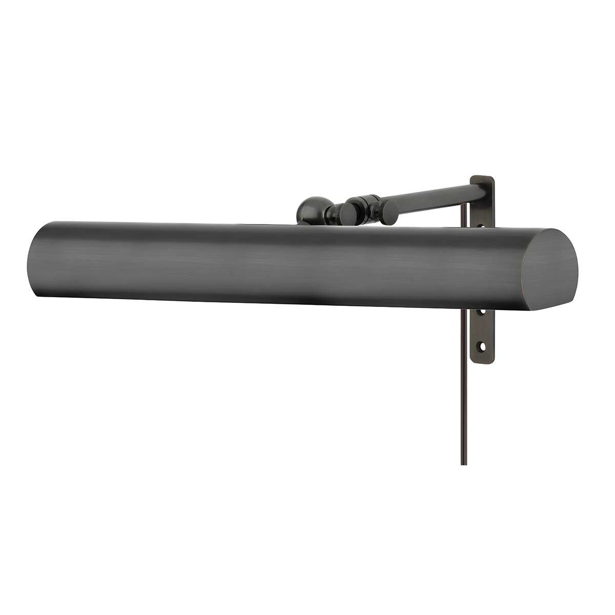 Vernon Picture Light 16" in aged brass — a Hudson Valley picture light for gallery walls and reading nooks at Laurie Yapp Home.
