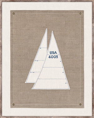 Set Sail IV — still life fine art print shown from another angle