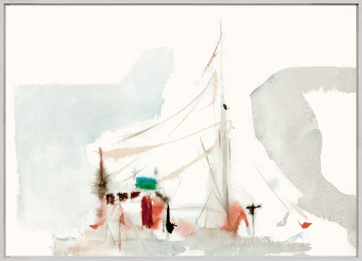 Marina View I wall art