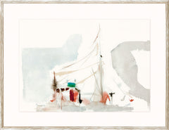 55,25 × 42,55 cm – Sous cadre en verre