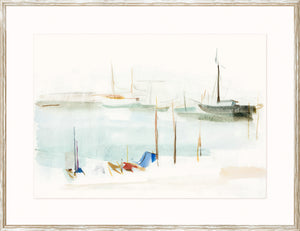 Marina View III wall art