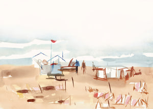 Beach Vacation III wall art