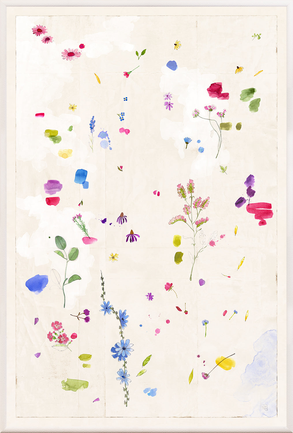 Midsummer Brights I, Large — Celadon Art at Laurie Yapp Home.