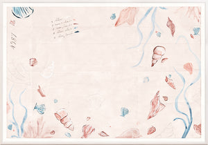 De la Mer, Blush, Large — Celadon Art at Laurie Yapp Home.