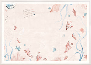 De la Mer, Blush, Mid — Celadon Art at Laurie Yapp Home.